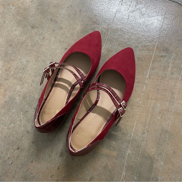 Crown & Ivy Sahara Flats 8.5 M red - Picture 5 of 12